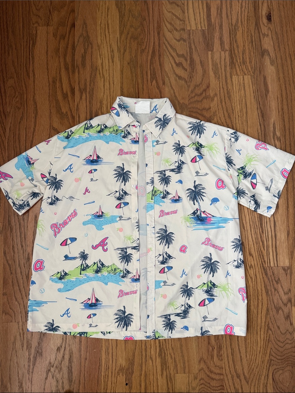 Men’s Atlanta Braves Hawaiian Shirt